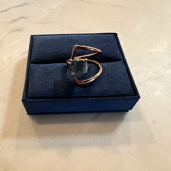 Copper & Agate Handmade Ring - Picture 4 of 7